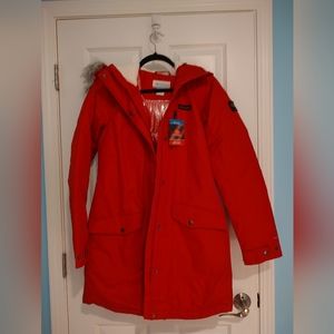 Columbia long coat / parka size Medium